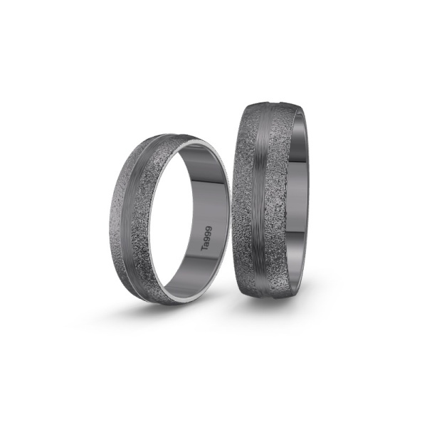 Minimalistische Eheringe aus Tantal ST-CON-208