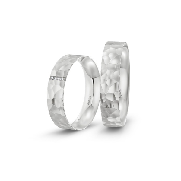 Zeitlose Silber‑Trauringe 5mm ST-CON-106